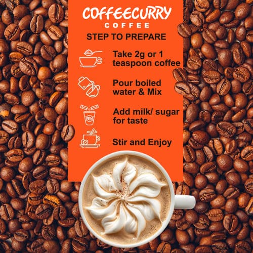 steps to prepare Coffeecurry Coffee Pack of 5 - Hazelnut, Caramel, Chocolate, Irish Mocha, French Vanilla