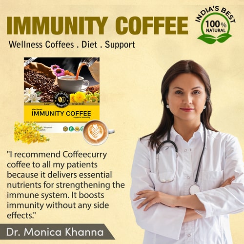 Immunity Coffee Premix –  Herbs Powered Coffee for Your Immune System and Strengthen Your Defenses - Just Add Hot Water