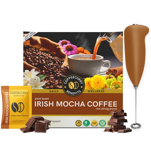 ingrediants of Irish Mocha Instant Coffee Premix