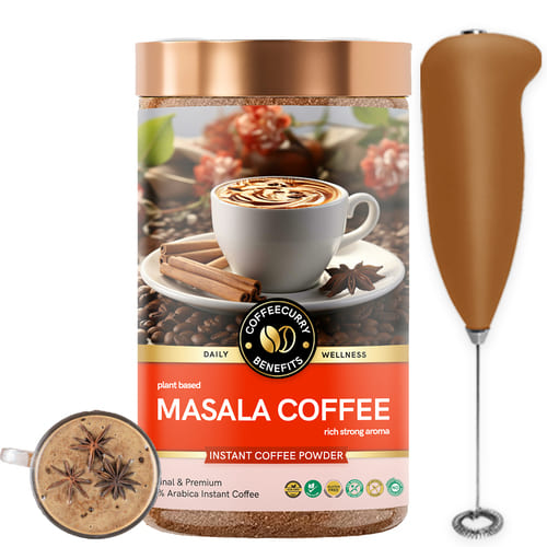 Masala Coffee – A Perfect Fusion of Premium Coffee and Traditional Indian Spices for Instant Coffee