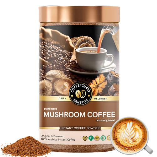 coffee and mushrooms