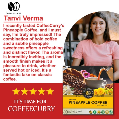 customer review of pineapple coffee premix