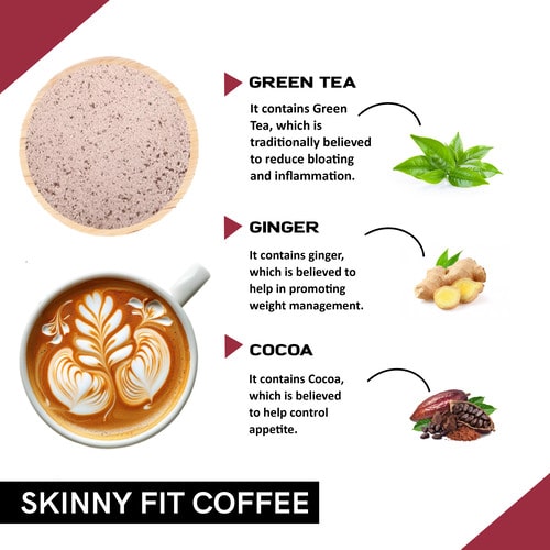 Ingredients used in skinny coffee premix